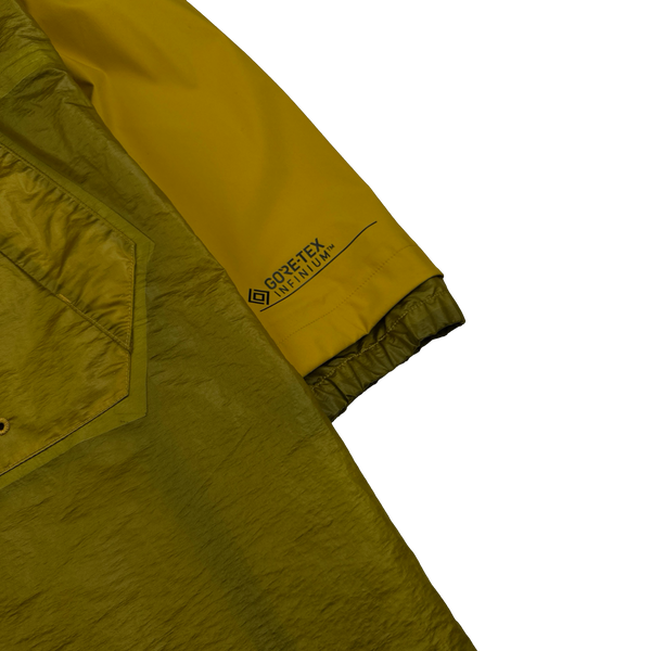 CP Company Yellow Gore-Tex Infinium Waterproof Lens Viewer Jacket - XXL