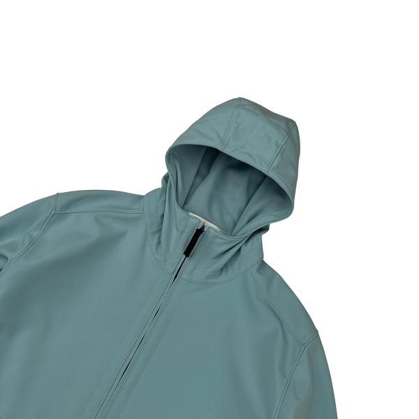 Stone Island 2017 Baby Blue Light Soft Shell R Jacket - XL
