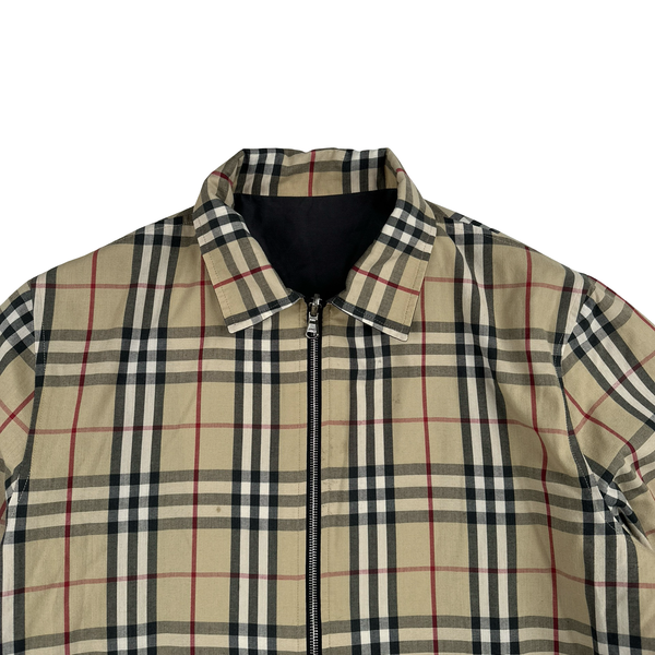 Burberry Reversible Nova Check Reversible Bomber Jacket - Large