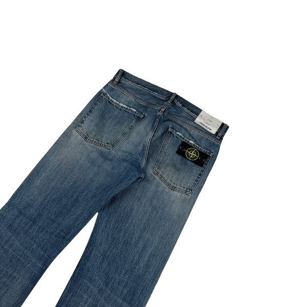 Stone Island 2011 RE Light Wash Denim Jeans - 32"
