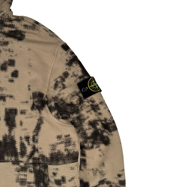 Stone Island 2024 Organic Camouflage Pullover Hoodie - XL