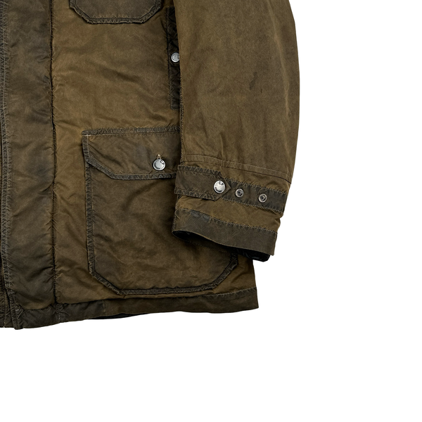 CP Company 2006 Tinto Terra Brown Multi Pocket Lined Jacket - 3XL