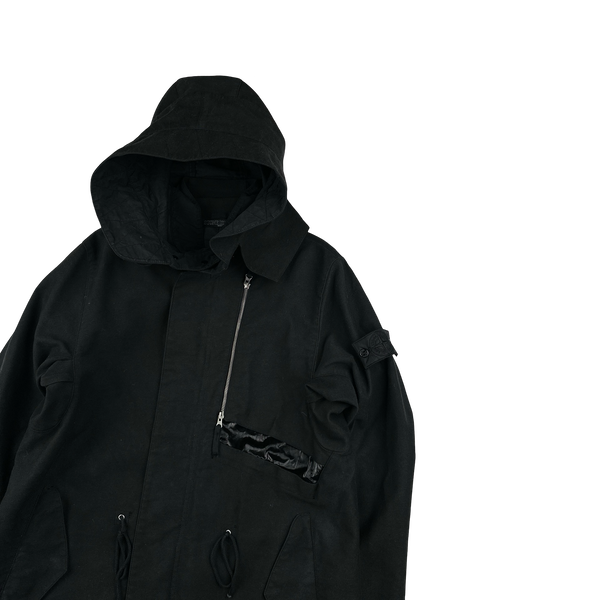 Stone Island 2012 Diagonal-R Wool Shadow Project Long Jacket - Medium