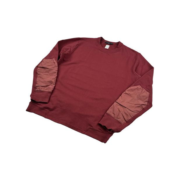 Stone Island 2013 Brick Red Comfort Fit Shadow Project Crewneck - Large