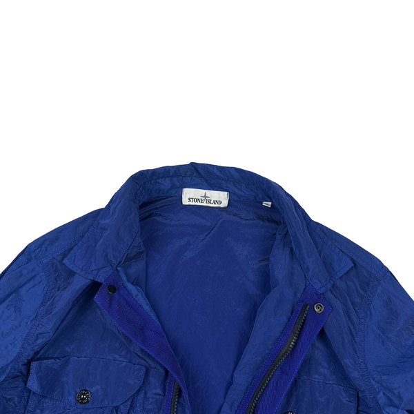 Stone Island 2015 Ultramarine Nylon Metal Overshirt - XL
