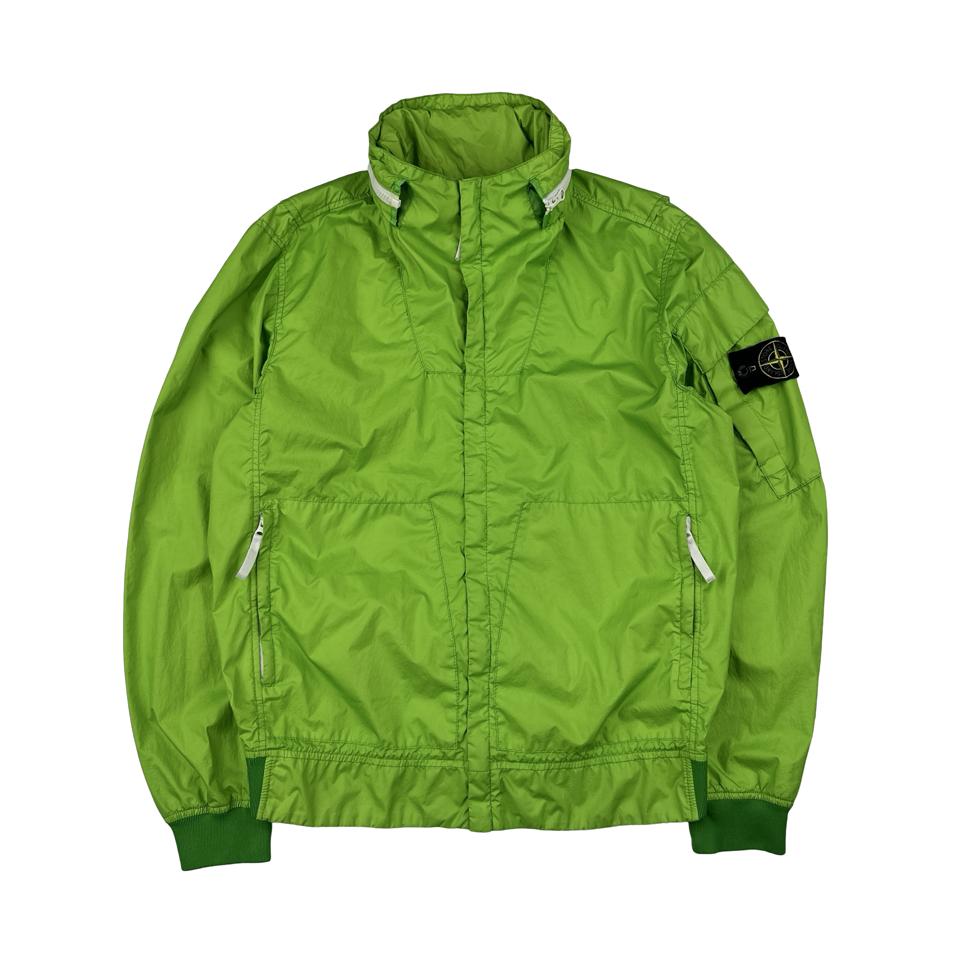 Stone Island 2016 Lime Green Membrana 3L TC Jacket Large – Mat's