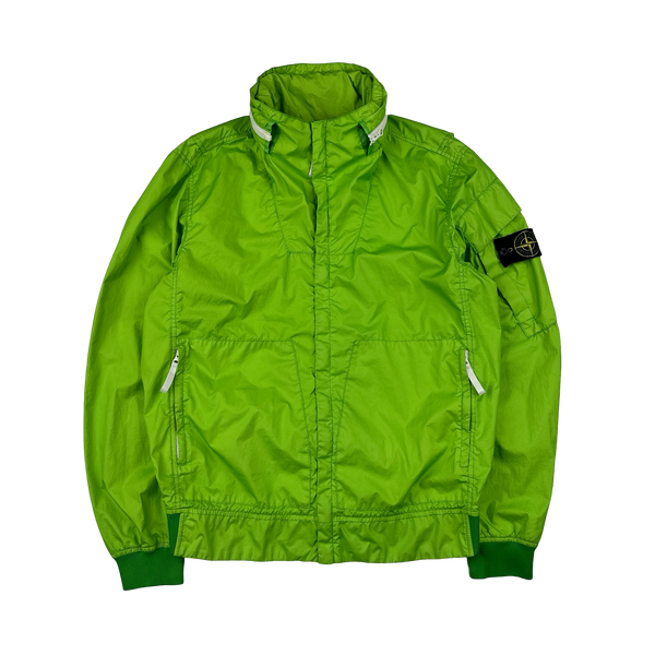 Stone Island 2016 Lime Green Membrana 3L TC Jacket - Large – Mat's