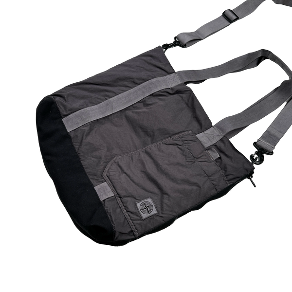 Stone Island 2019 Charcoal Compass Tote Bag