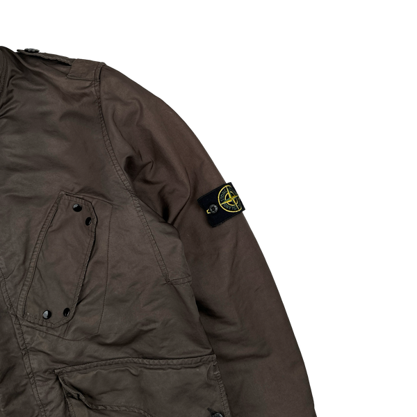 Stone Island 2007 Brown David TC Field Jacket - XL