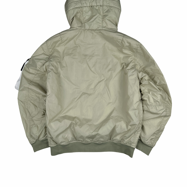 Stone Island 2024 Tan Crinkle R-NY Primaloft Jacket - Large