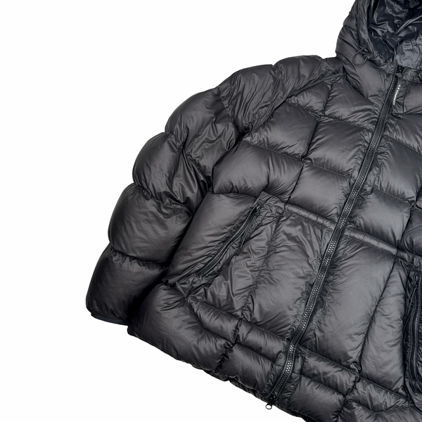 CP Company Black Down Filled DD Shell Lens View Puffer Jacket - XXL