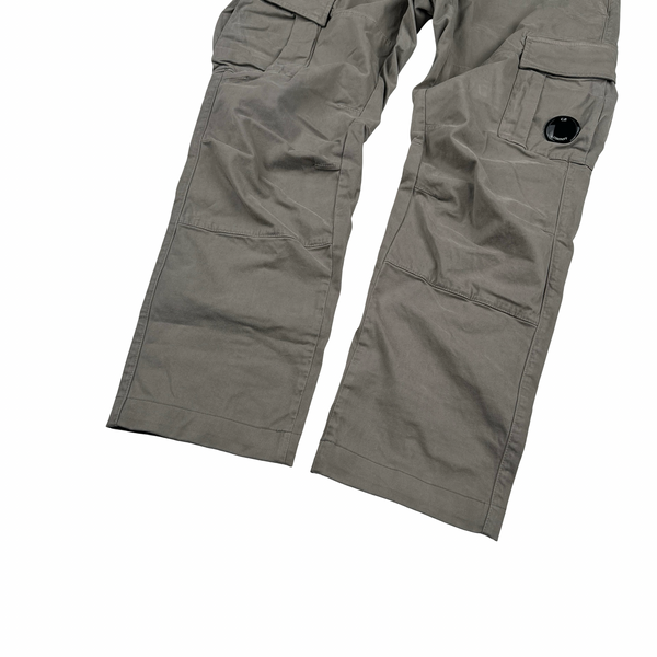 CP Company Beige Stretch Ergonomic Fit Cargo Trousers - XXL