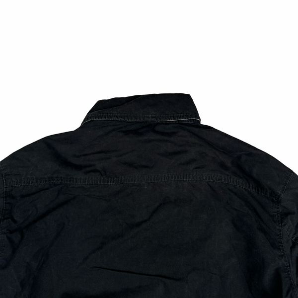 Ralph Lauren Black Harrington Zipped Jacket - Medium