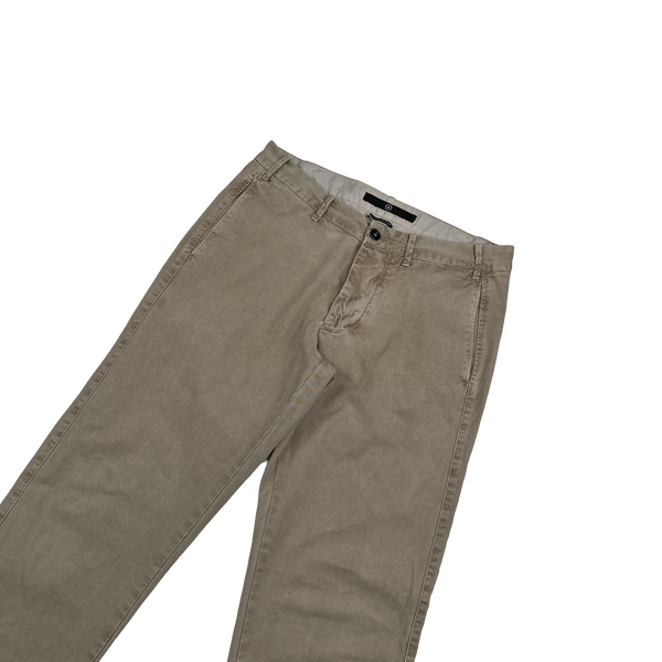 Stone Island Denims 2008 Tan Cotton Cargo Trousers - 32"