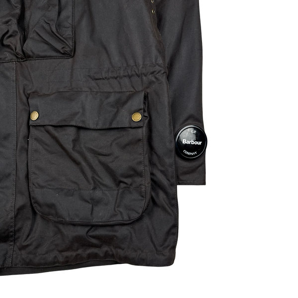 CP Company x Barbour Brown Explorer TC Wax Jacket - XXL – Mat's Island