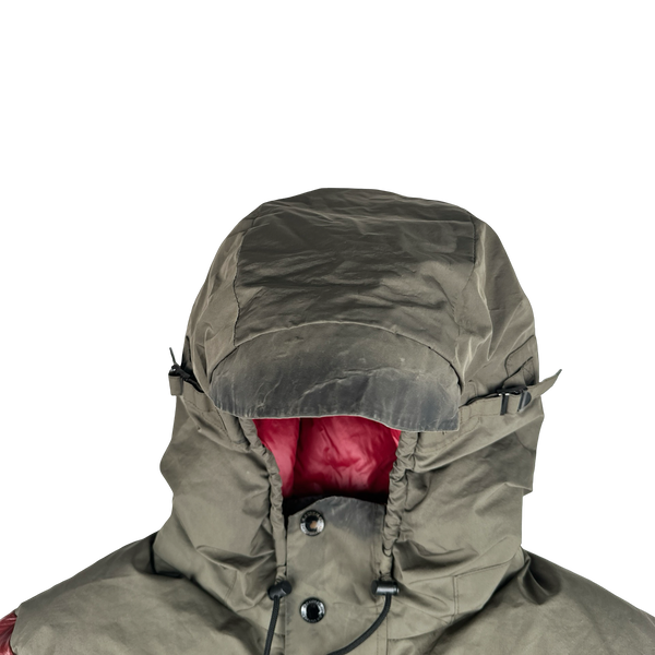 CP Company Red DD Shell Lense Viewer Puffer Jacket - Medium