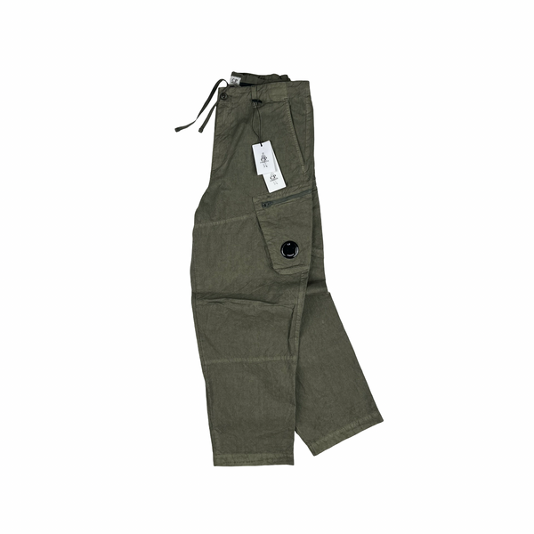 CP Company Khaki Ba Tic Cargo Trousers - Small