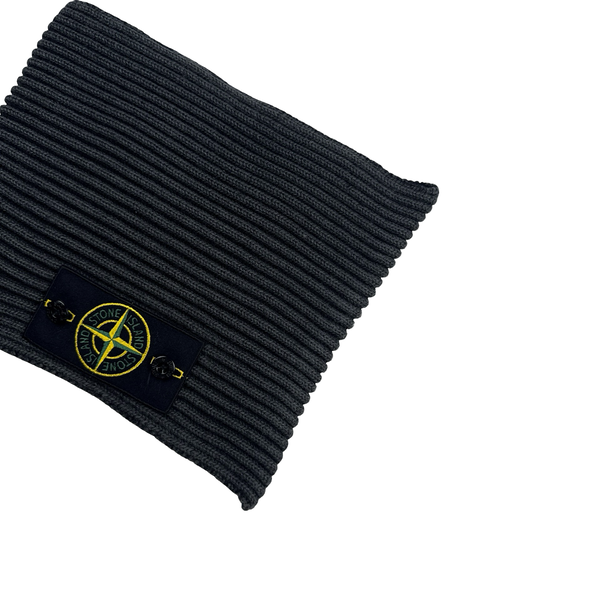 Stone Island 2011 Grey Ribbed Wool Snood