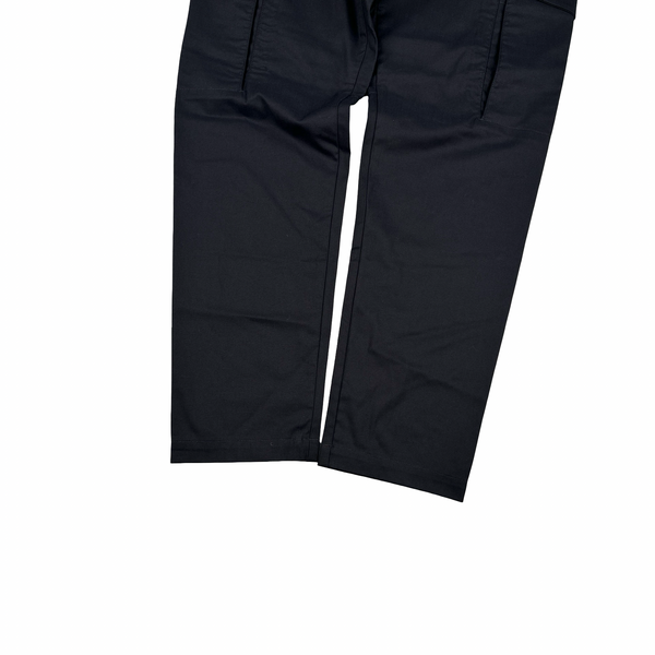 Stone Island 2023 Black Stellina Regular Tapered Cargos - 32"