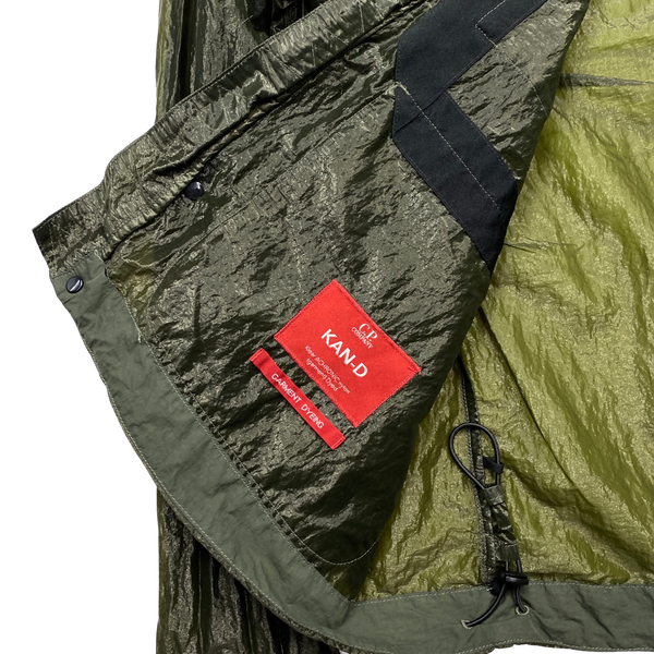 P Company Dark Green 500 Miglia La Mille Kan D Jacket - Large
