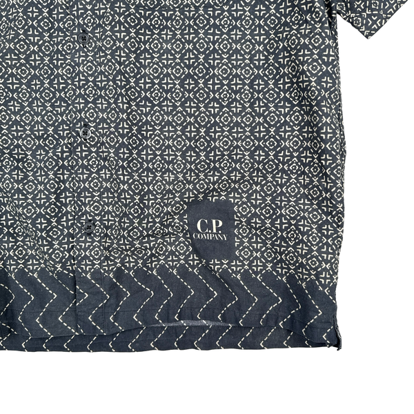 CP Company Patterned Short Sleeved Shirt - XL