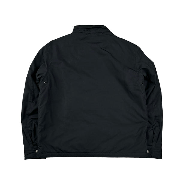 Ralph Lauren Black Insulated Fleece Lined Bomber Jacket -Large