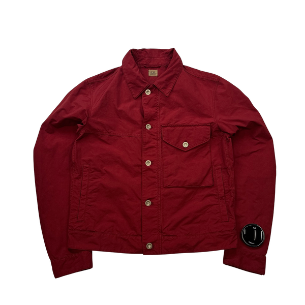 CP Company Red Watch Viewer Chest Pocket David TC Jacket - Medium