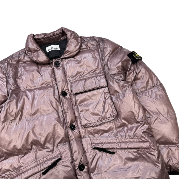 Stone island pertex deals quantum y down jacket