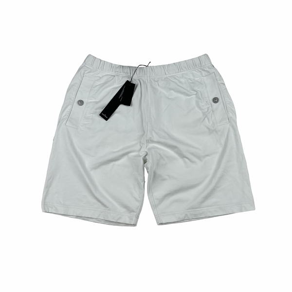 Stone Island Marina 2024 White Overdyed Shorts - XL