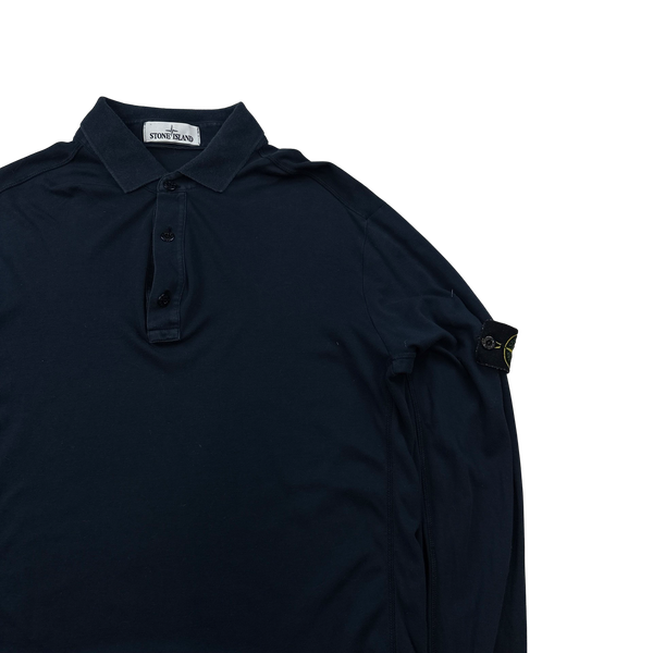 Stone island long sleeve navy hotsell