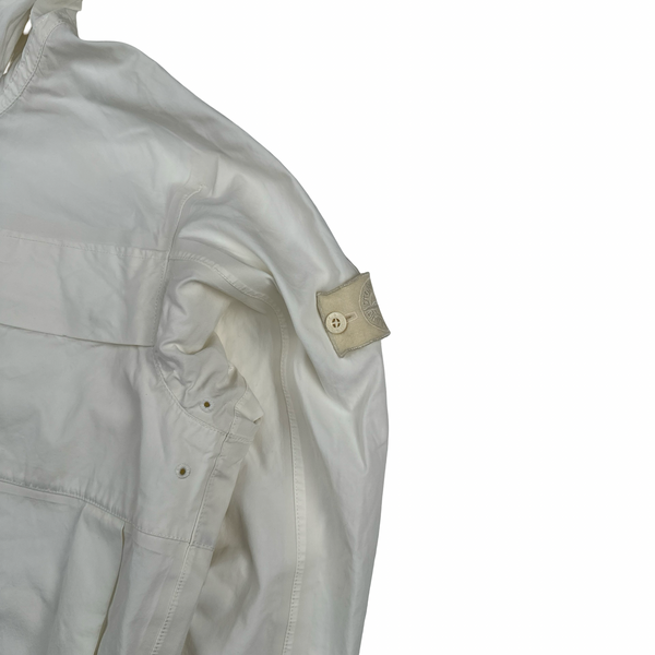 Stone Island 2011 White Ventile Ghost Jacket - XL