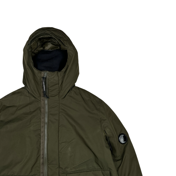 CP Company Micro M Down Filled Face Mask Double Zip Jacket - XL