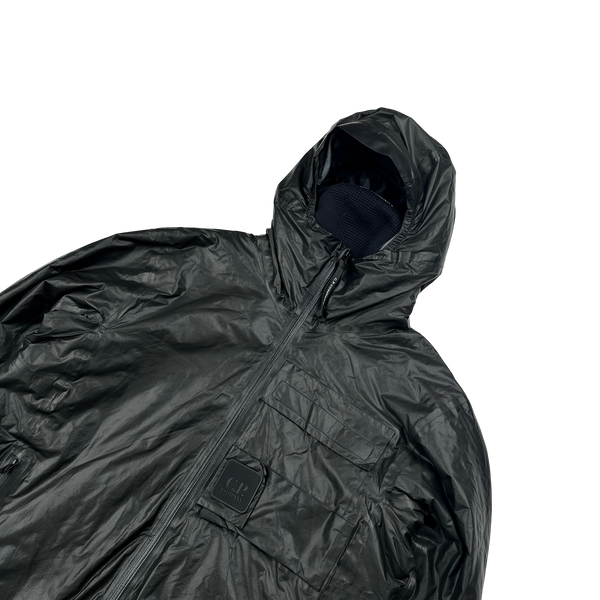 CP Company Brown Gore-tex Infinium Metropolis Face Mask Primaloft Jacket - Large
