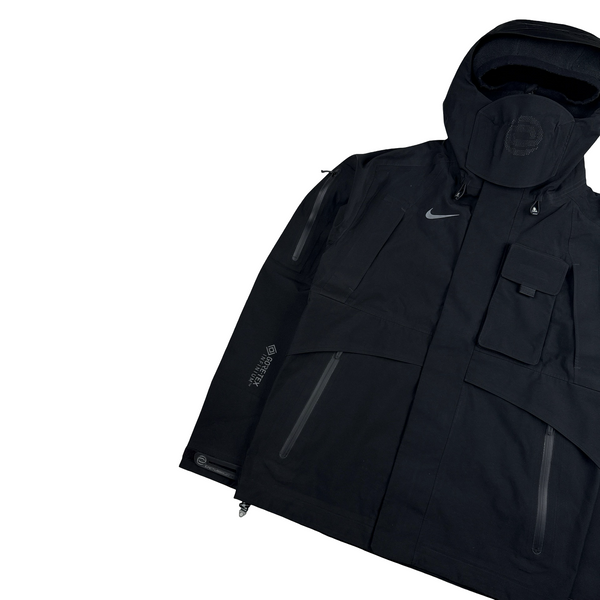Nike X Travis Scott BH Face Mask Gore Tex Black Jacket - Small