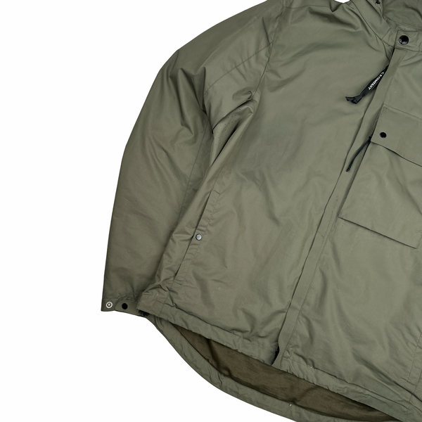 CP Company Khaki Micro M Goggle Jacket - XL