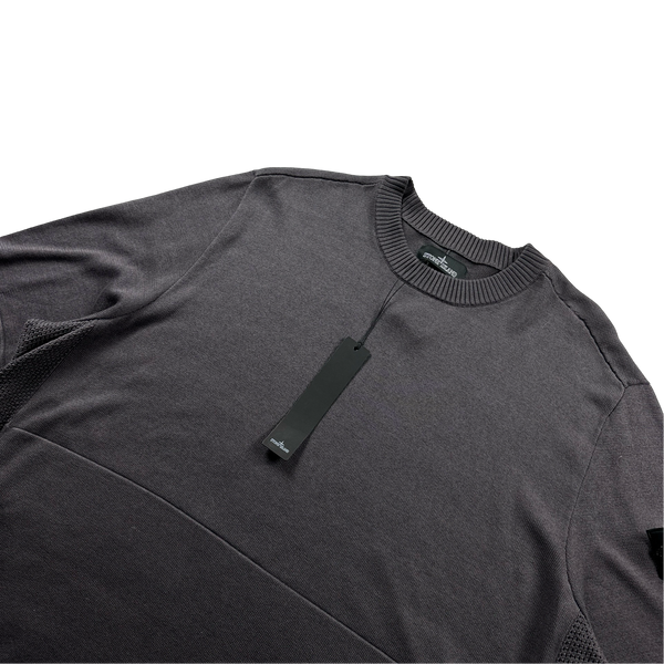 Stone Island 2018 Brown Shadow Project Knitted Short Sleeve