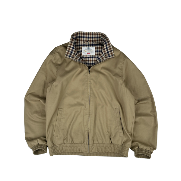Aquascutum X Supreme Classic Checked Waterproof Harrington