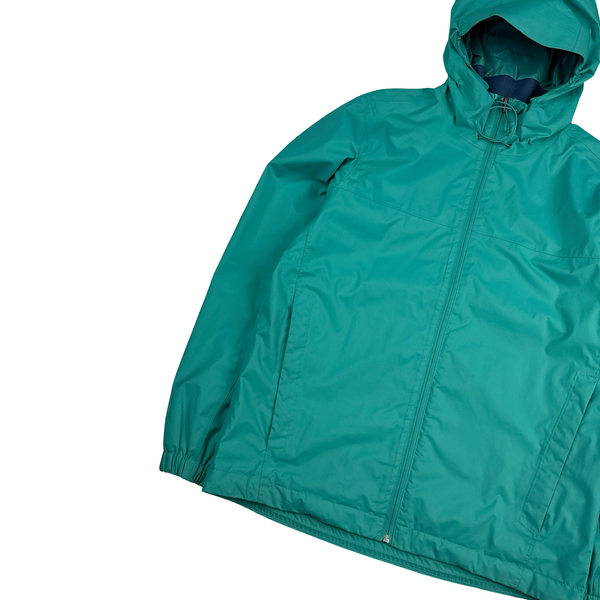 North Face Turquoise Dryvent Waterproof Jacket - Medium