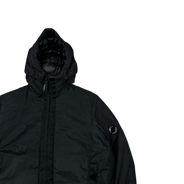 CP Company Black Micro M Down Filled Jacket - Small