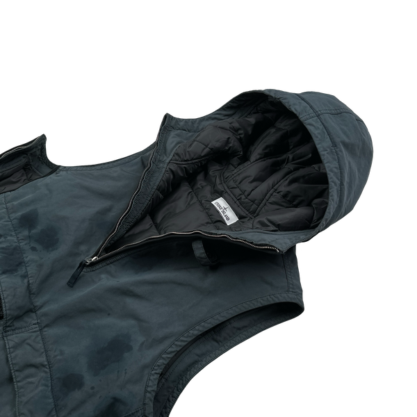 Stone Island 2024 Hand Colouring On David Tc Primaloft Lined Gilet - Large