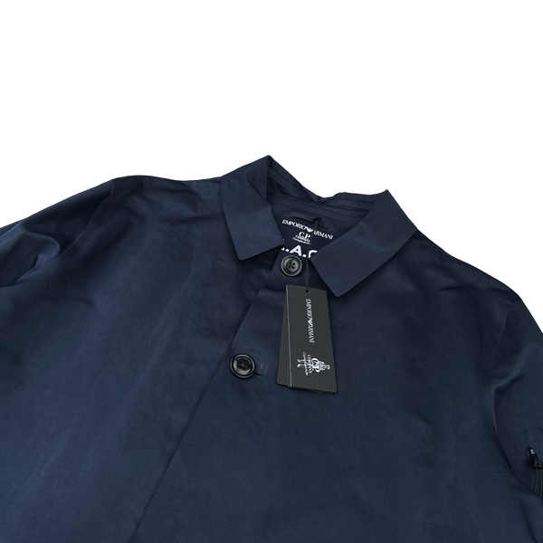 CP Company x Armani A.A.C Navy Long Lens Viewer Jacket - XXL