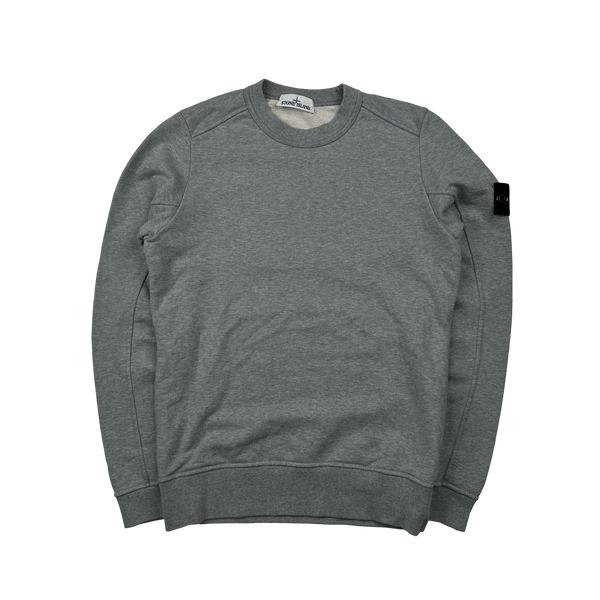 Stone Island 2016 Grey Crewneck Sweatshirt - Small