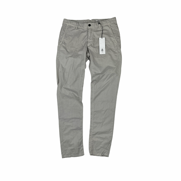 CP Company Grey Cotton Slim Fit Trousers - Medium