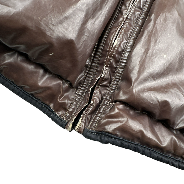 Stone Island 2010 Brown/Beige Colour Changing Ice Jacket - Medium