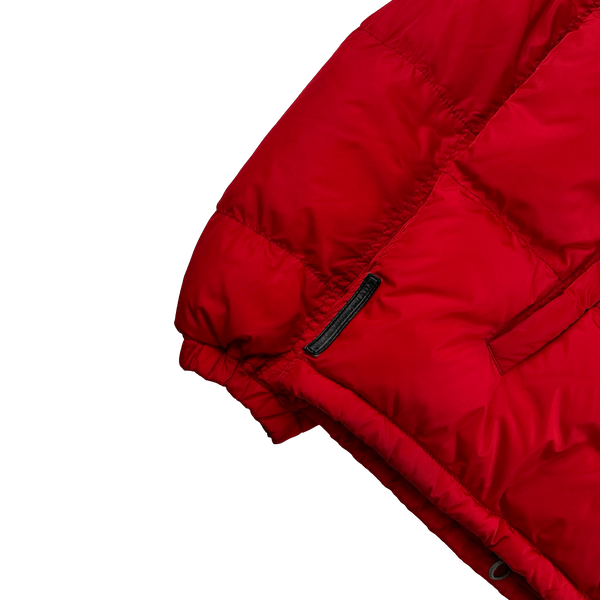 Prada Red Black Label Puffer Jacket - XL