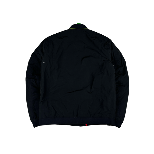 Ma Strum Black Multi Pocket Bomber Jacket - Small