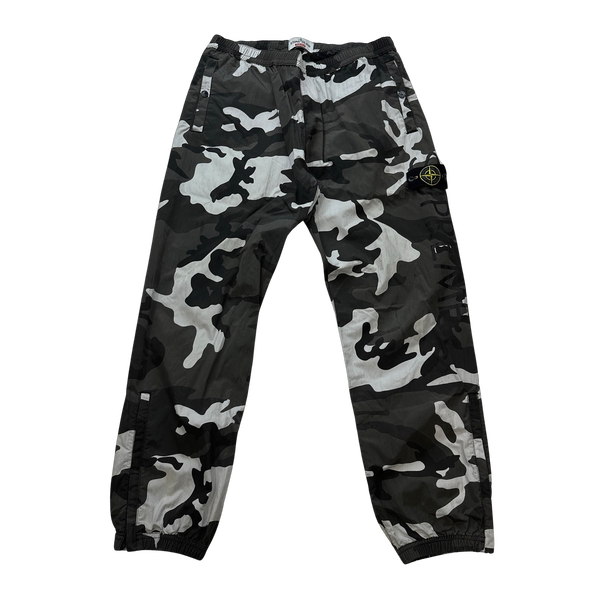 Stone Island x Supreme Grey Camo Army Trousers - Medium