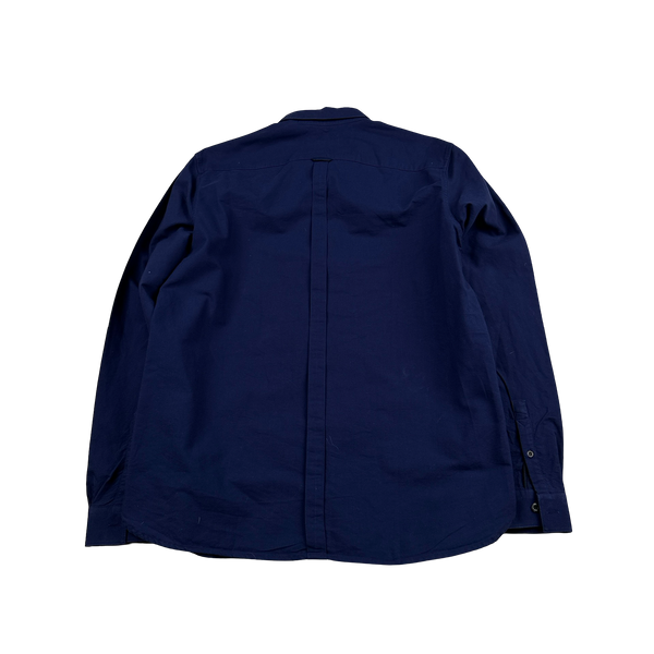 Fred Perry Blue Buttoned Shirt - Large