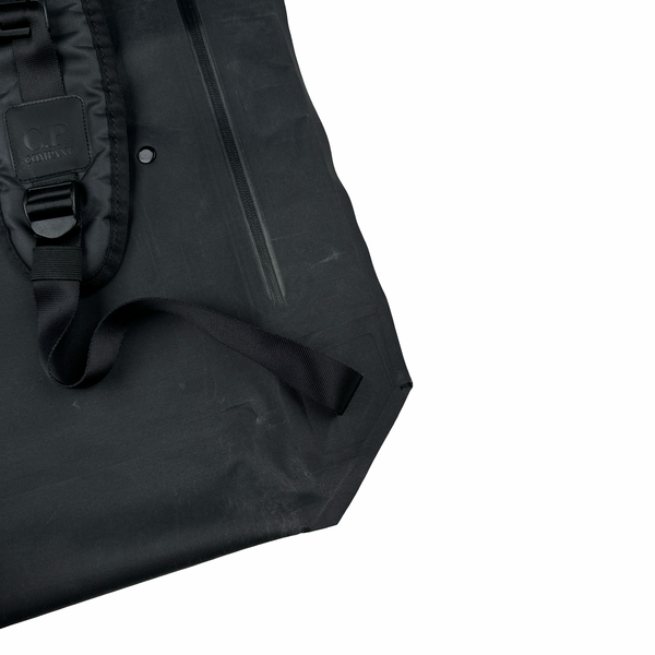 CP Company Black Nylon Resin Metropolis Dry Bag