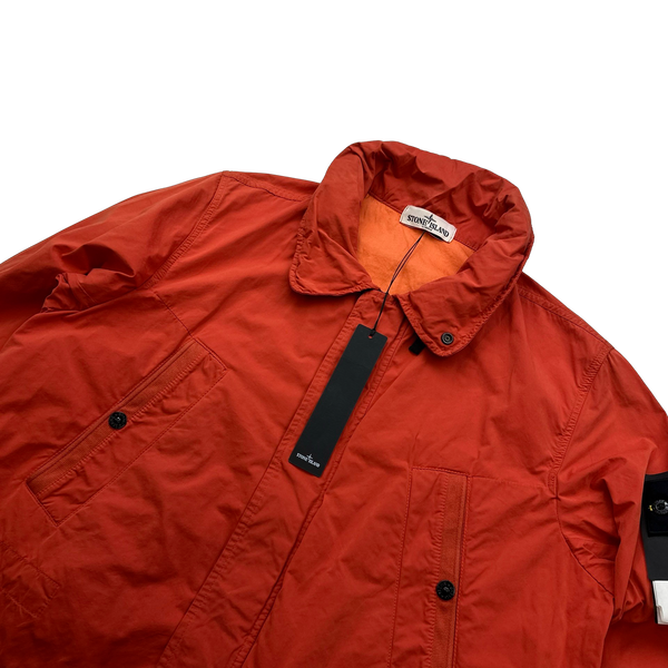 Stone Island 2012 Orange David Light OVD Field Jacket - Large